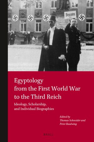 Cover Egyptology from the First World War to the Third Reich