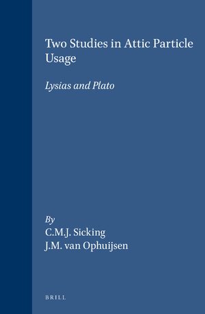 Cover Two Studies in Attic Particle Usage