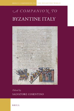 Cover A Companion to Byzantine Italy