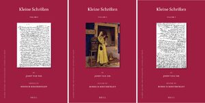 Cover <i>Kleine Schriften</i> by Josef van Ess (3 vols)