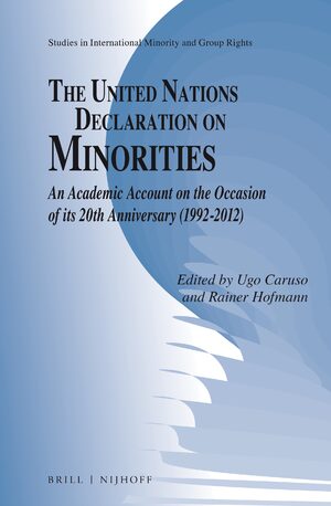 Cover The United Nations Declaration on Minorities