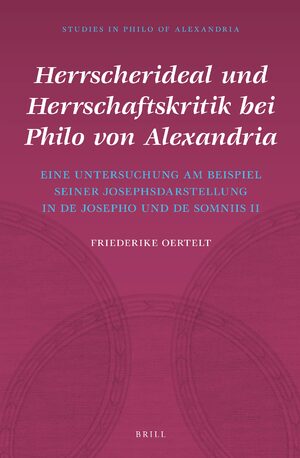 Cover Herrscherideal und Herrschaftskritik bei Philo von Alexandria