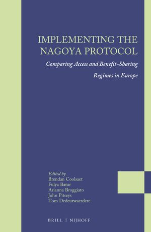 Cover Implementing the Nagoya Protocol