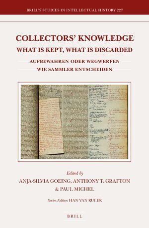 Cover Collectorsâ Knowledge: What Is Kept, What Is Discarded / Aufbewahren oder wegwerfen: wie Sammler entscheiden