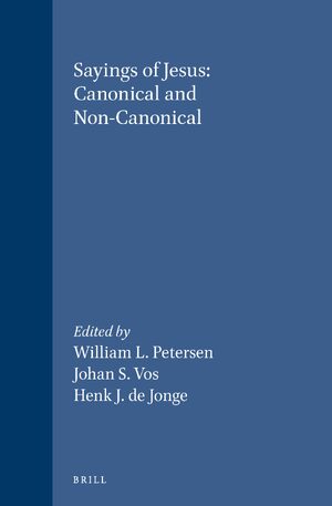 Cover Sayings of Jesus: Canonical and Non-Canonical