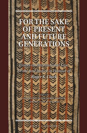 Cover For the Sake of Present and Future Generations