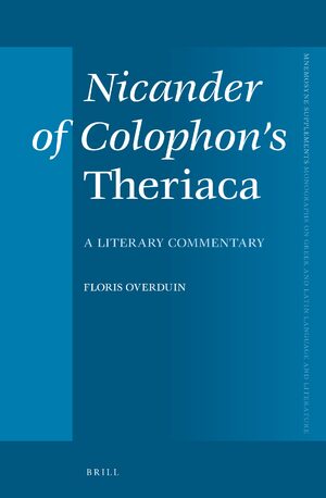 Cover Nicander of Colophon's <i>Theriaca</i>