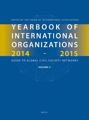 Cover Yearbook of International Organizations 2014-2015 (Volume 3)