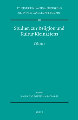 Cover Studien zur Religion und Kultur Kleinasiens, Volume 1