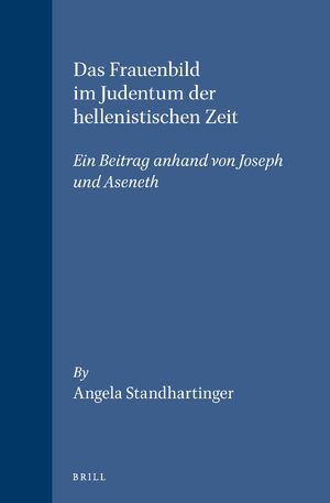 Cover Das Frauenbild im Judentum der hellenistischen Zeit