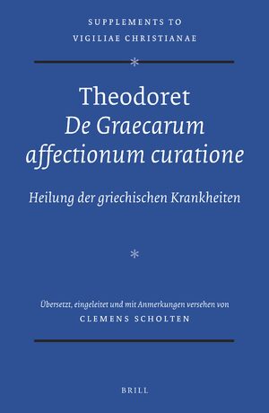 Cover Theodoret, <i>De Graecarum affectionum curatione</i>