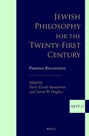 Cover Jewish Philosophy for the Twenty-First Century