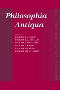 Cover Calcidius on Matter: His Doctrine and Sources