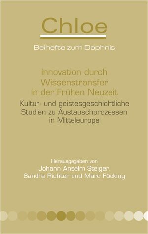 Cover Innovation durch Wissenstransfer in der FrÃ¼hen Neuzeit