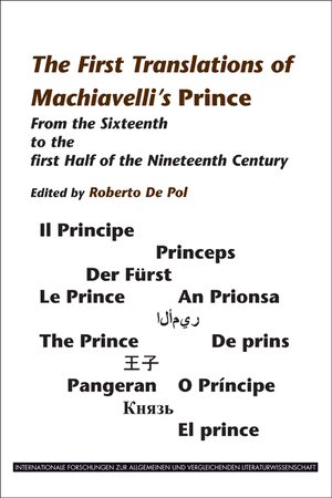 Cover The First Translations of Machiavelliâs <i>Prince</i>