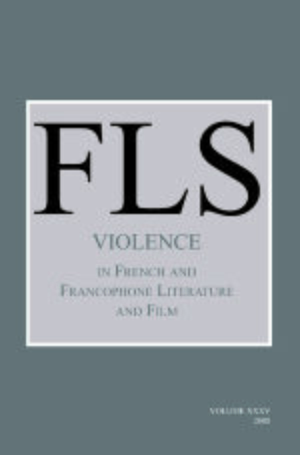 Cover Violence in French and Francophone Literature and Film