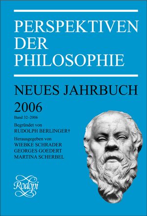 Cover Perspektiven der Philosophie