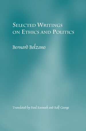 Cover Selected Writings on Ethics and Politics