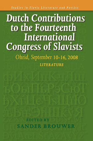 Cover Dutch Contributions to the Fourteenth International Congress of Slavists