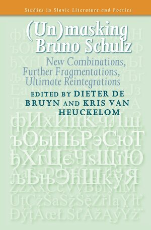 Cover (Un)masking Bruno Schulz