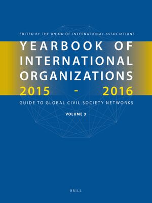 Cover Yearbook of International Organizations 2015-2016, Volume 3