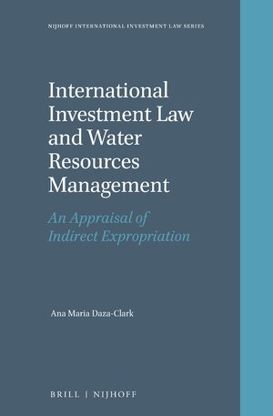 Cover International Investment Law and Water Resources Management
