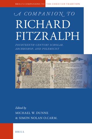 Cover A Companion to Richard FitzRalph