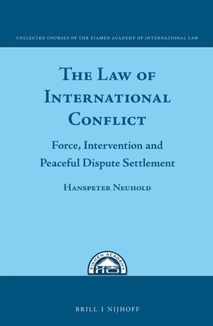 Cover The Law of International Conflict