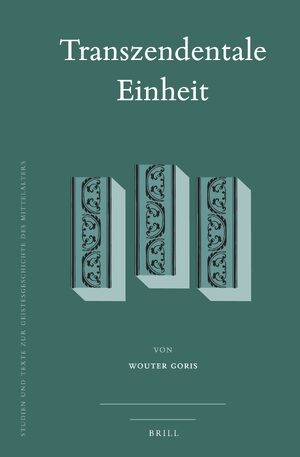 Cover Transzendentale Einheit