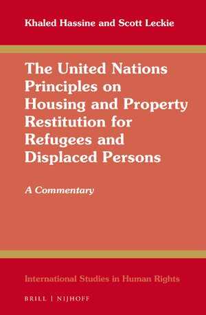 Cover The United Nations Principles on Housing and Property Restitution for Refugees and Displaced Persons
