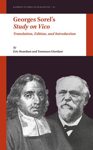 Cover Georges Sorelâs <i>Study on Vico</i>