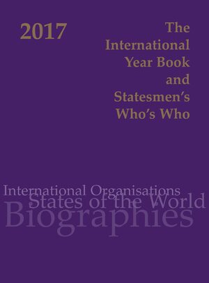Cover International Year Book & Statesmen's Who's Who 2017