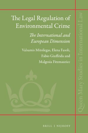Cover The Legal Regulation of Environmental Crime