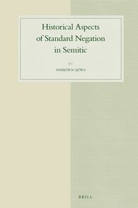Cover Historical Aspects of Standard Negation in Semitic