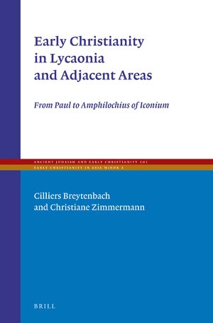Cover Early Christianity in Lycaonia and Adjacent Areas