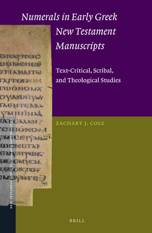 Cover Numerals in Early Greek New Testament Manuscripts