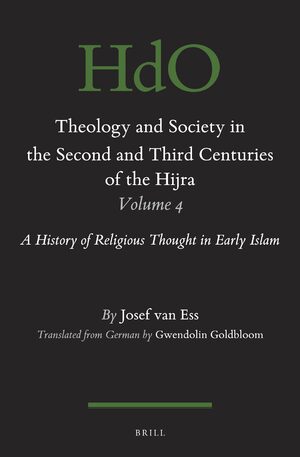 Cover Theology and Society in the Second and Third Centuries of the Hijra. Volume 4