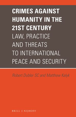 Cover Crimes against Humanity in the 21st Century