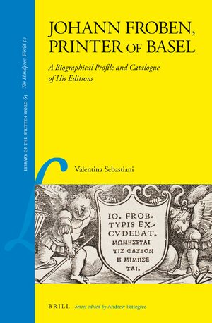 Cover Johann Froben, Printer of Basel