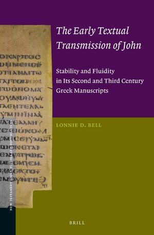 Cover The Early Textual Transmission of John
