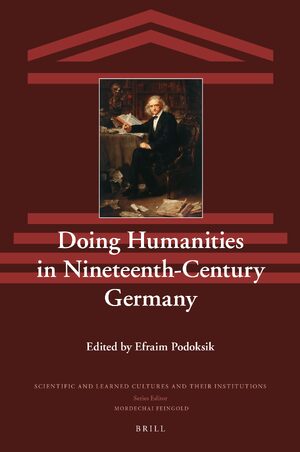 Cover Doing Humanities in Nineteenth-Century Germany