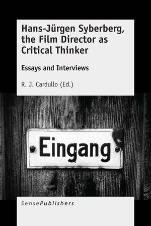 Cover Hans-JÃ¼rgen Syberberg, the Film Director as Critical Thinker