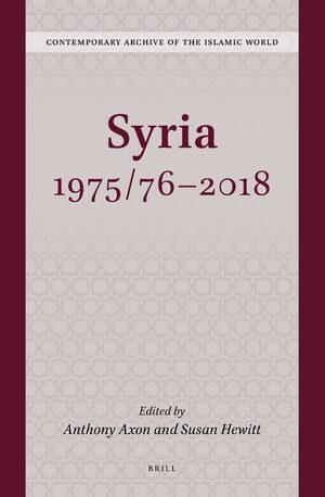 Cover Syria 1975/76-2018