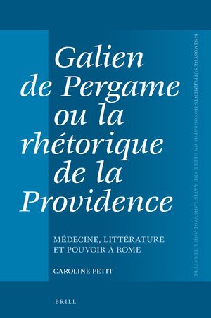 Cover Galien de Pergame ou la rhÃ©torique de la providence