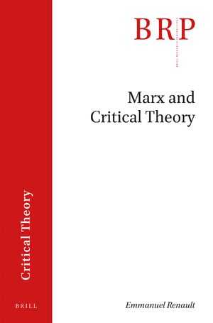 Cover Marx and Critical Theory