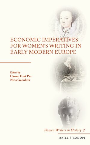 Cover Economic Imperatives for Women's Writing in Early Modern Europe