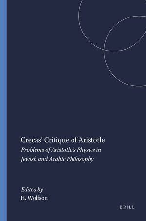 Cover Crecas' Critique of Aristotle