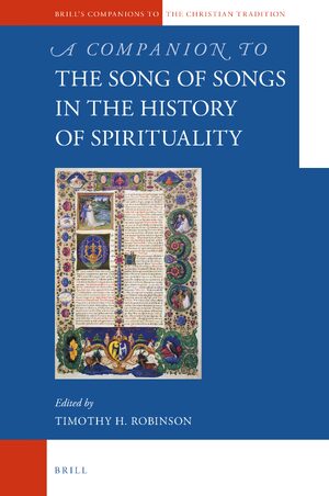 Cover A Companion to the Song of Songs in the History of Spirituality