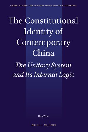 Cover The Constitutional Identity of Contemporary China