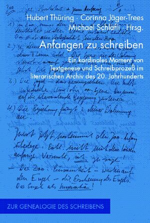 Cover Anfangen zu schreiben